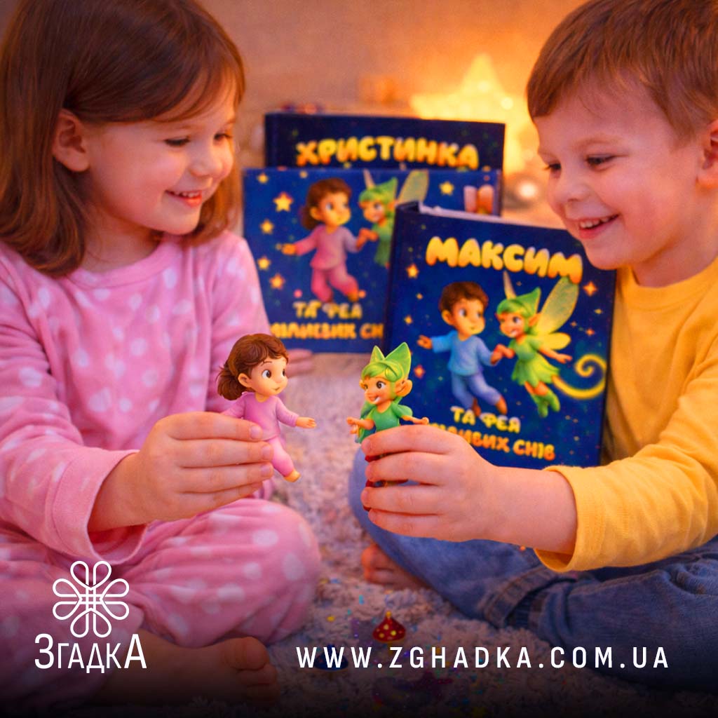 Іменна книга з історією дитини — ілюстрація до статті «Іменна книга з історією дитини: створення унікального подарунка»