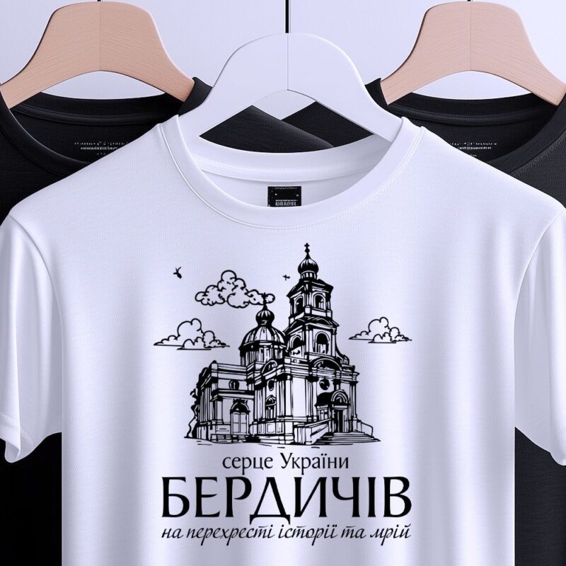 Замовити футболку у Бердичеві — ілюстрація до статті «Замовити футболку у Бердичеві: якість та швидкість виготовлення»