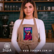 Фартух для успішної жінки, бежевий на кухні, бренд Згадка.