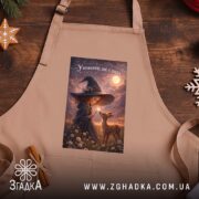 Фартух у кожному дні є диво, бежевий, на дерев'яному фоні, бренд Згадка.