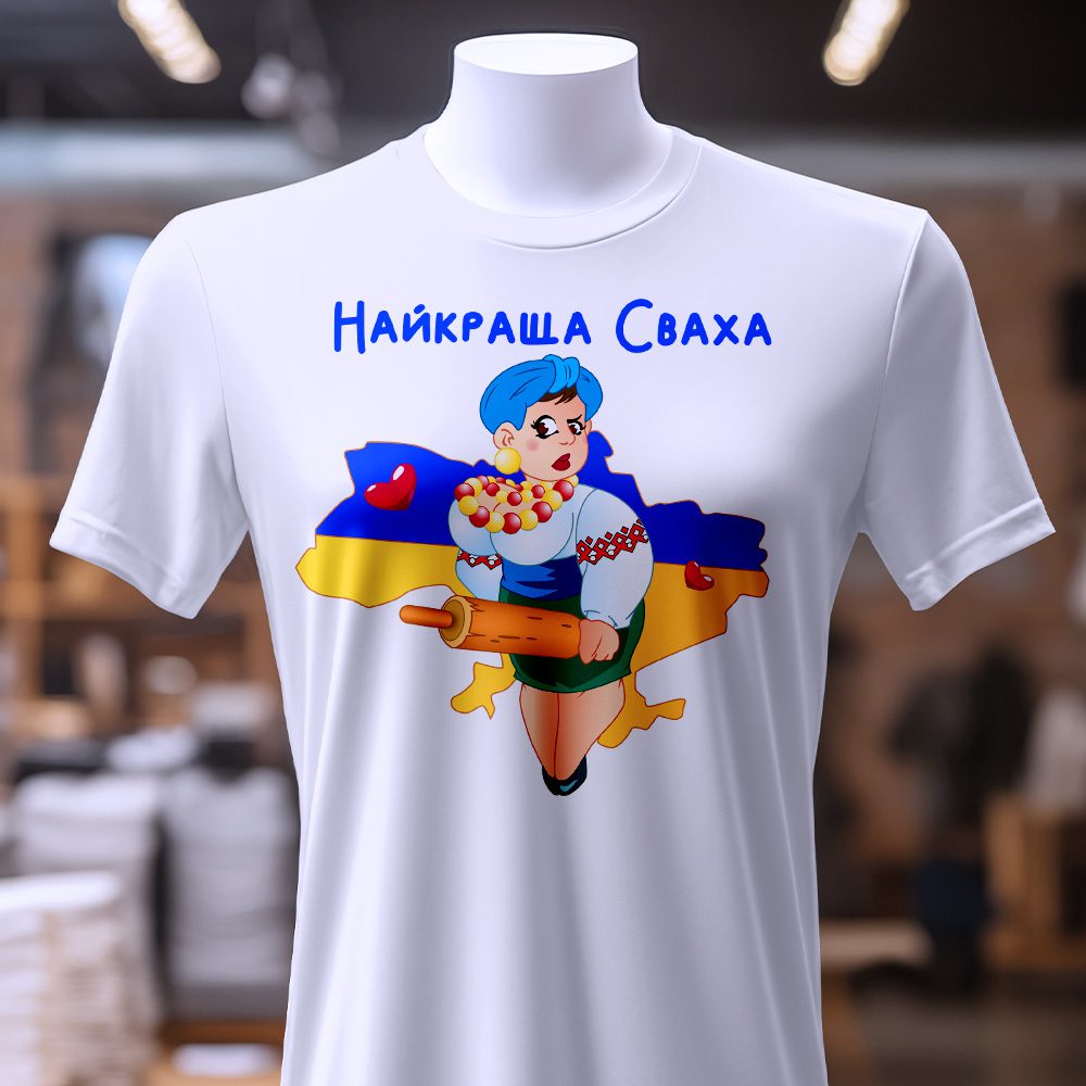 Футболка з друком для компанії — ілюстрація до статті «Футболка з друком для компанії: вигідні рішення від Згадки»