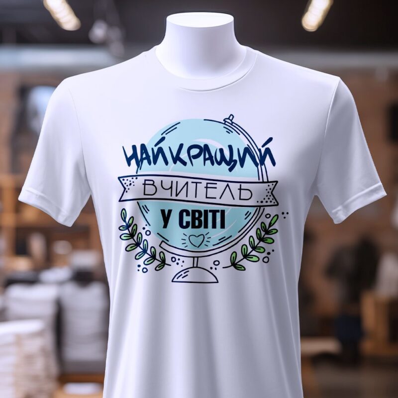 Футболка з друком подарункова — ілюстрація до статті «Футболка з друком подарункова: ідеї від бренду Згадка»