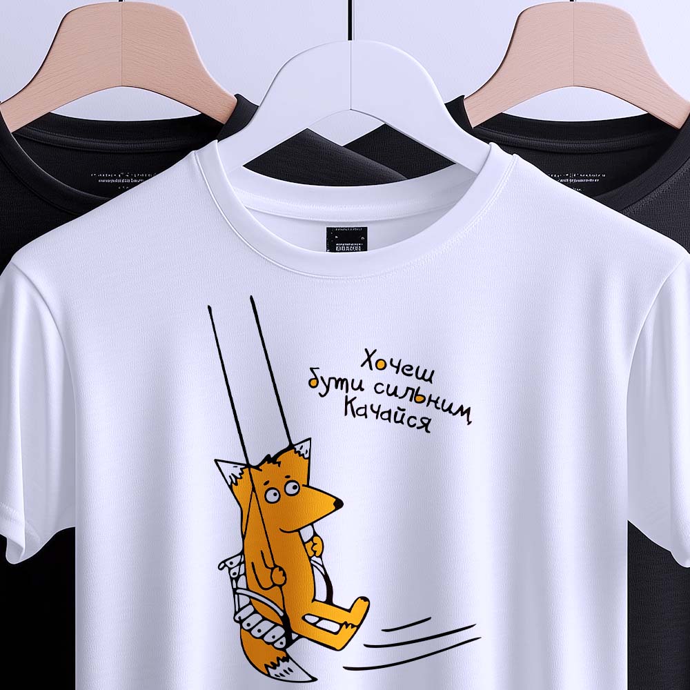 Футболка з якісним друком — ілюстрація до статті «Футболка з якісним друком — унікальний стиль від «Згадки»»