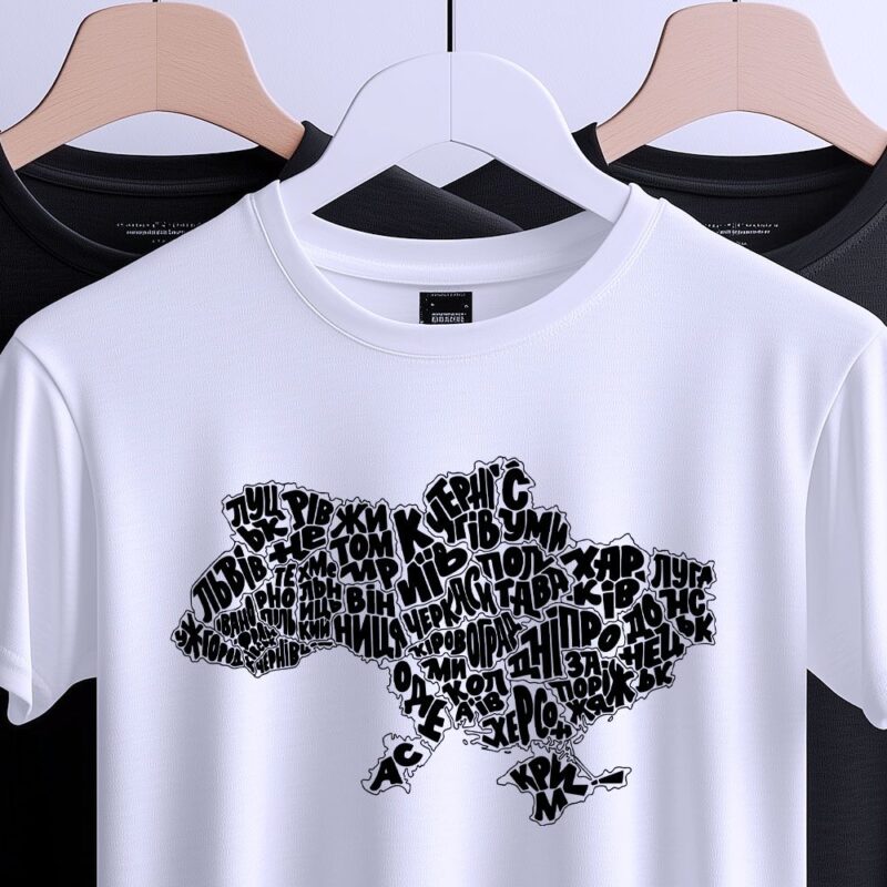 Футболка з оригінальним написом — ілюстрація до статті «Футболка з оригінальним написом: унікальний стиль від Згадки»