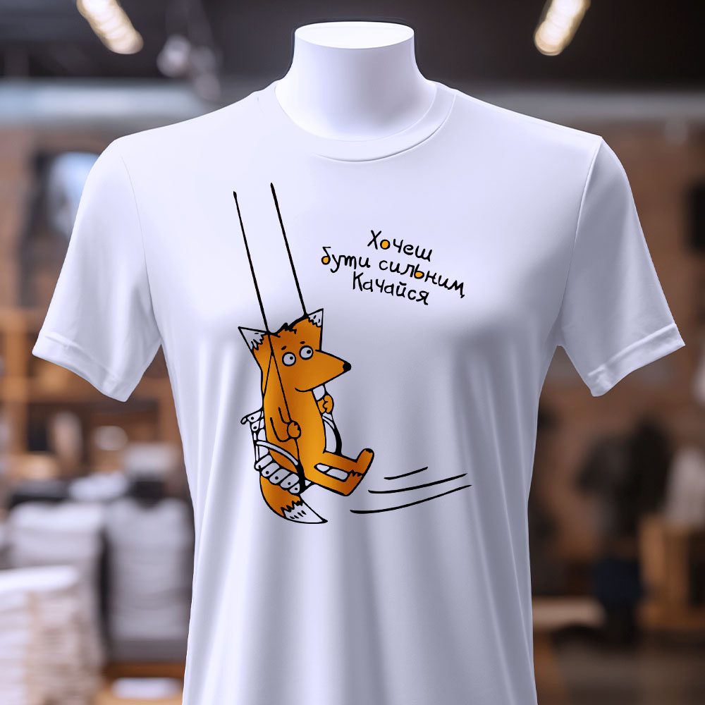 Футболка з сучасним дизайном — ілюстрація до статті «Футболка з сучасним дизайном: чому обирають Згадку?»