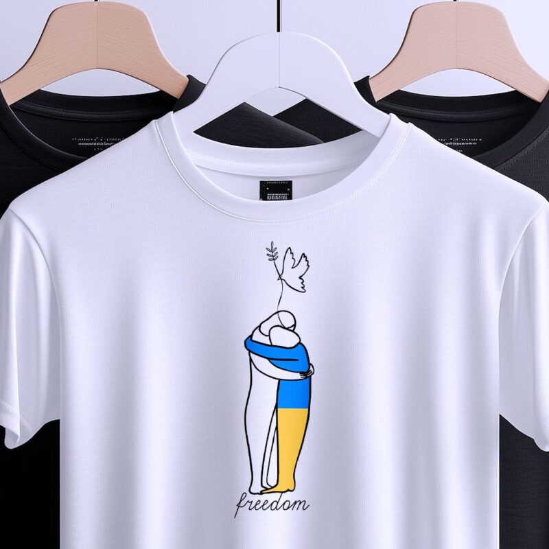 Футболки на замовлення щільна бавовна — ілюстрація до статті «Футболки на замовлення щільна бавовна: персоналізуй з Згадкою»