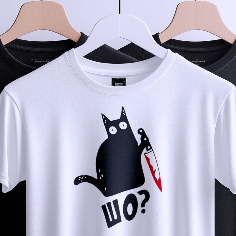 Футболки з брендовим написом — ілюстрація до статті «Футболки з брендовим написом «Згадка»: стиль та якість»