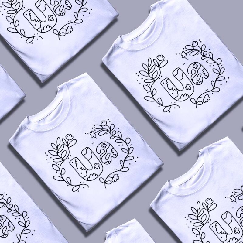 Футболки з креативною типографікою — ілюстрація до статті «Футболки з креативною типографікою від Згадки: Стиль та самовираже