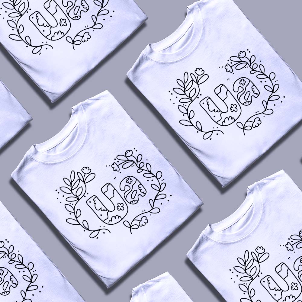 Футболки з креативною типографікою — ілюстрація до статті «Футболки з креативною типографікою від Згадки: Стиль та самовираже