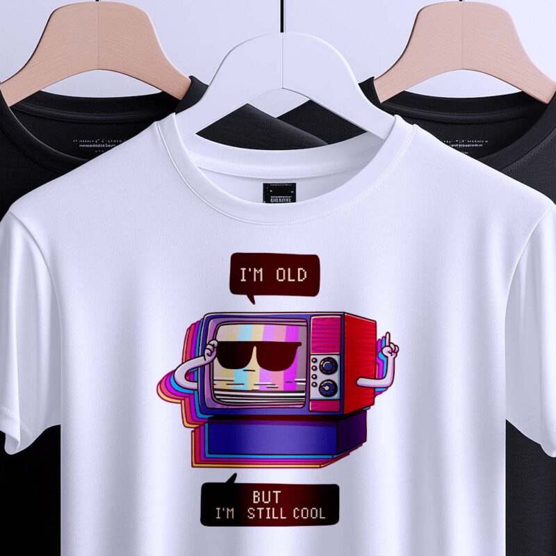 Футболки з креативним макетом — ілюстрація до статті «Футболки з креативним макетом: чому обирають Згадку?»