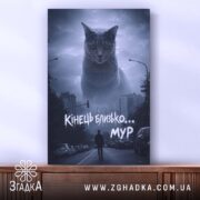 Холст кінець близько мур стиль, вертикальний ракурс, чітка графіка, бренд Згадка.
