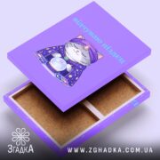 Холст відчуваю піздец таро стиль, квадратний, відкритий, фактура полотна, Згадка.