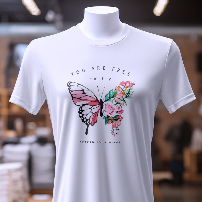 Жіноча футболка з принтом — ілюстрація до статті «Жіноча футболка з принтом: унікальні принти від Згадки»