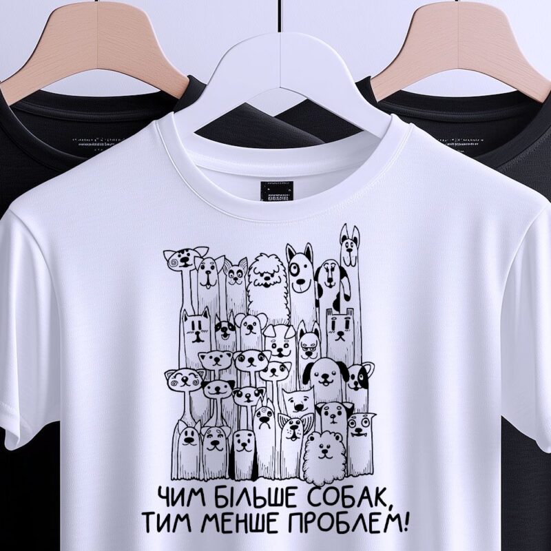 Друк на футболках оверсайз — ілюстрація до статті «Друк на футболках оверсайз від Згадки»