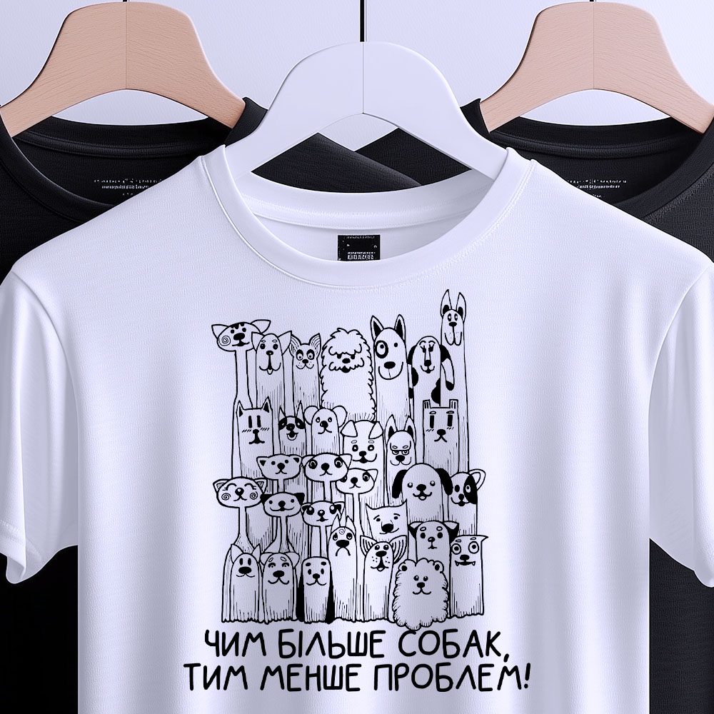 Друк на футболках оверсайз — ілюстрація до статті «Друк на футболках оверсайз від Згадки»