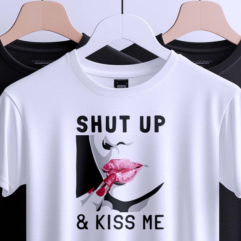 Друк написів на футболках — ілюстрація до статті «Друк написів на футболках зі стійкими фарбами від Згадки»