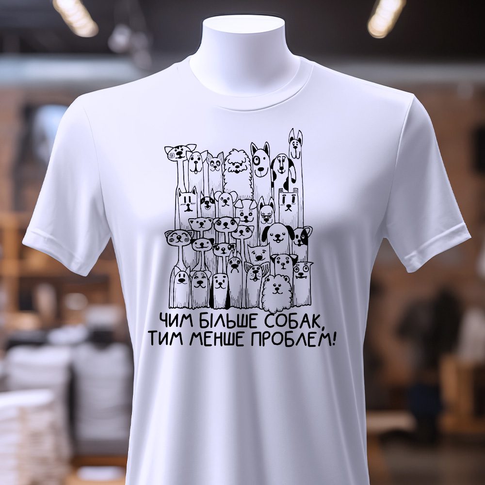 Дитячі футболки з друком — ілюстрація до статті «Дитячі футболки з друком безпечними фарбами від Згадки»