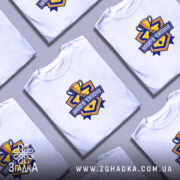 Футболка виховую чемпіонів, розкладена, кілька штук, бренд Згадка.