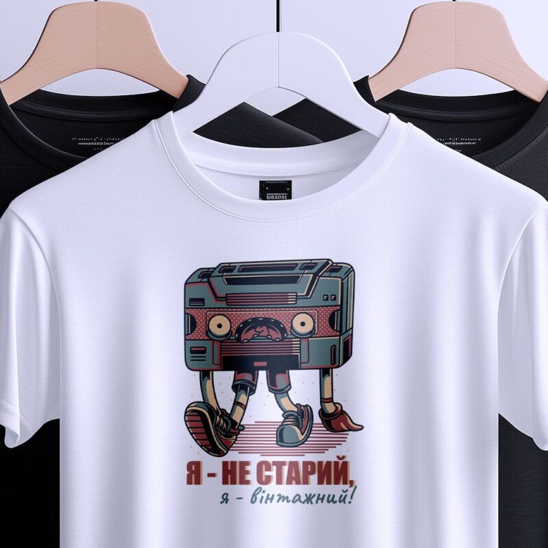 Футболка з дизайном у Хмельницькому — ілюстрація до статті «Футболка з дизайном у Хмельницькому від Згадки»