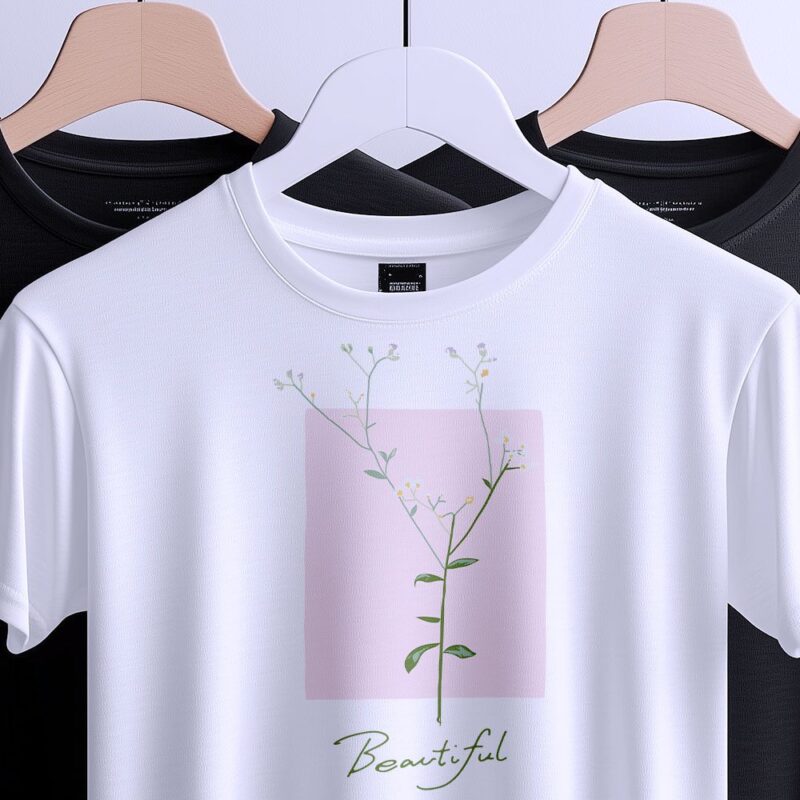 Футболка з текстовим принтом — ілюстрація до статті «Футболка з текстовим принтом, що формує стиль — від Згадки»