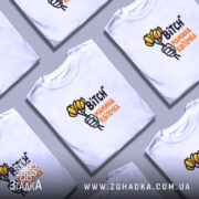 Футболка мамина квіточка в розкладці, біла, з принтом, бренд Згадка.