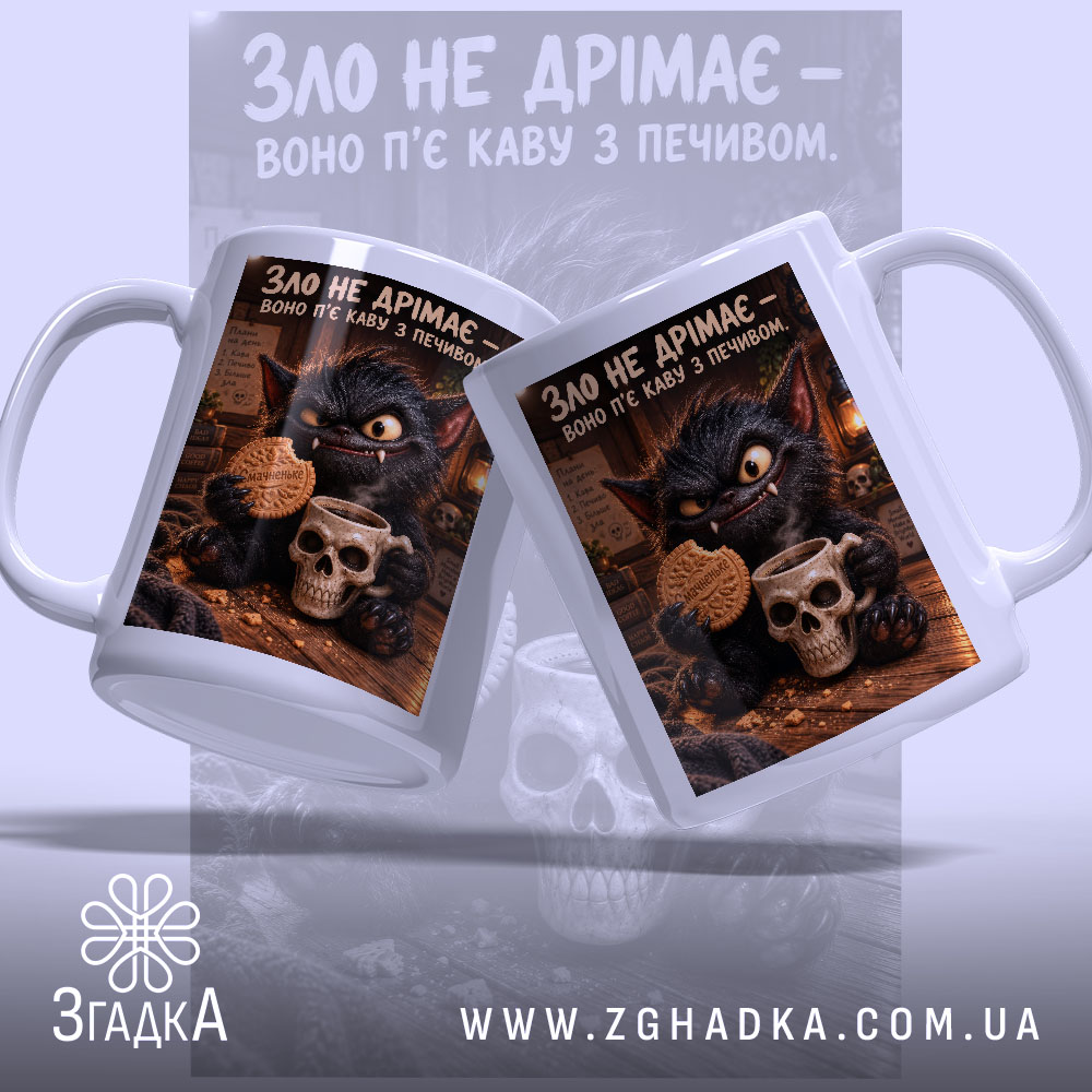 Чашка: дві чашки з однаковим малюнком.