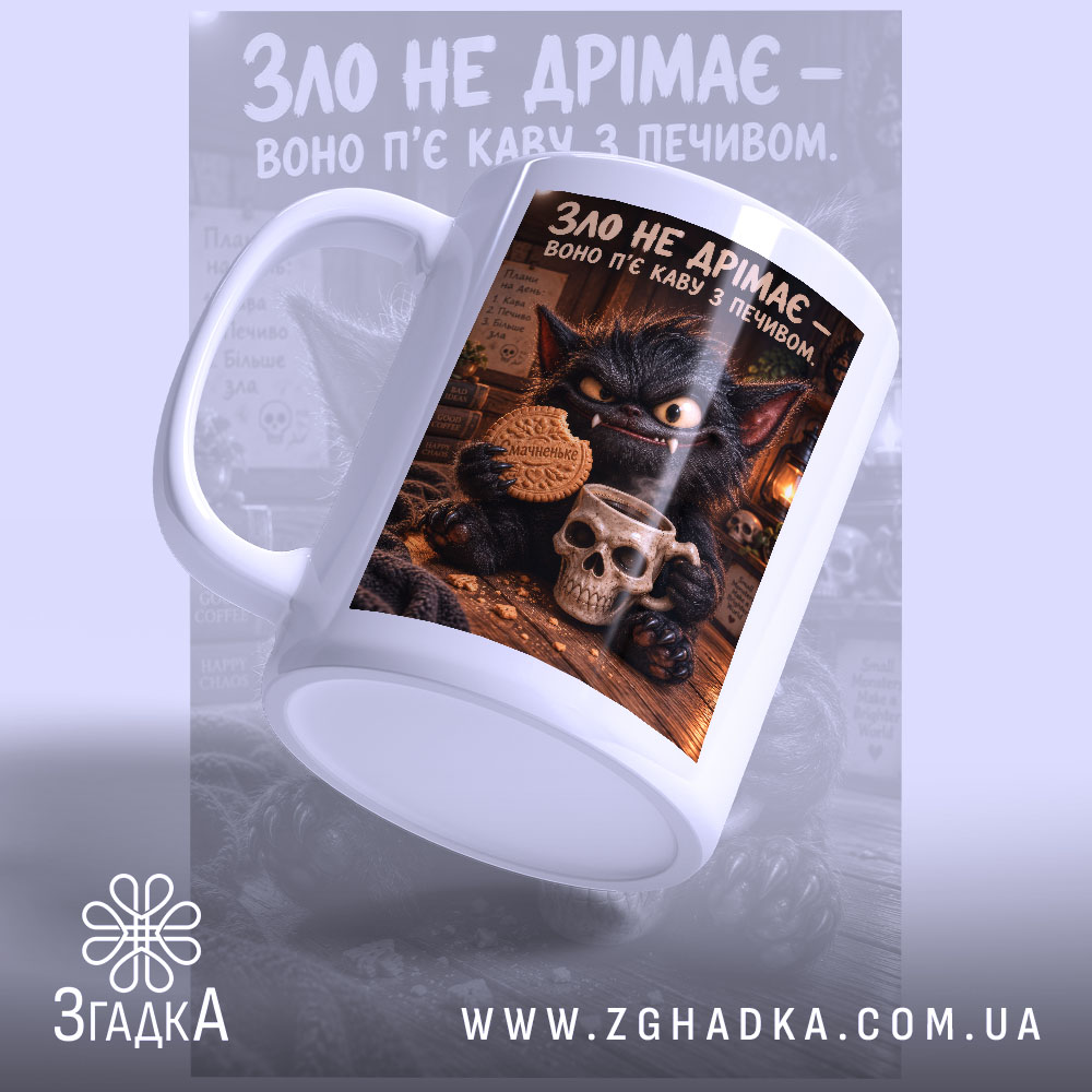 Чашка: з боку видно ручку, глянцевий край.