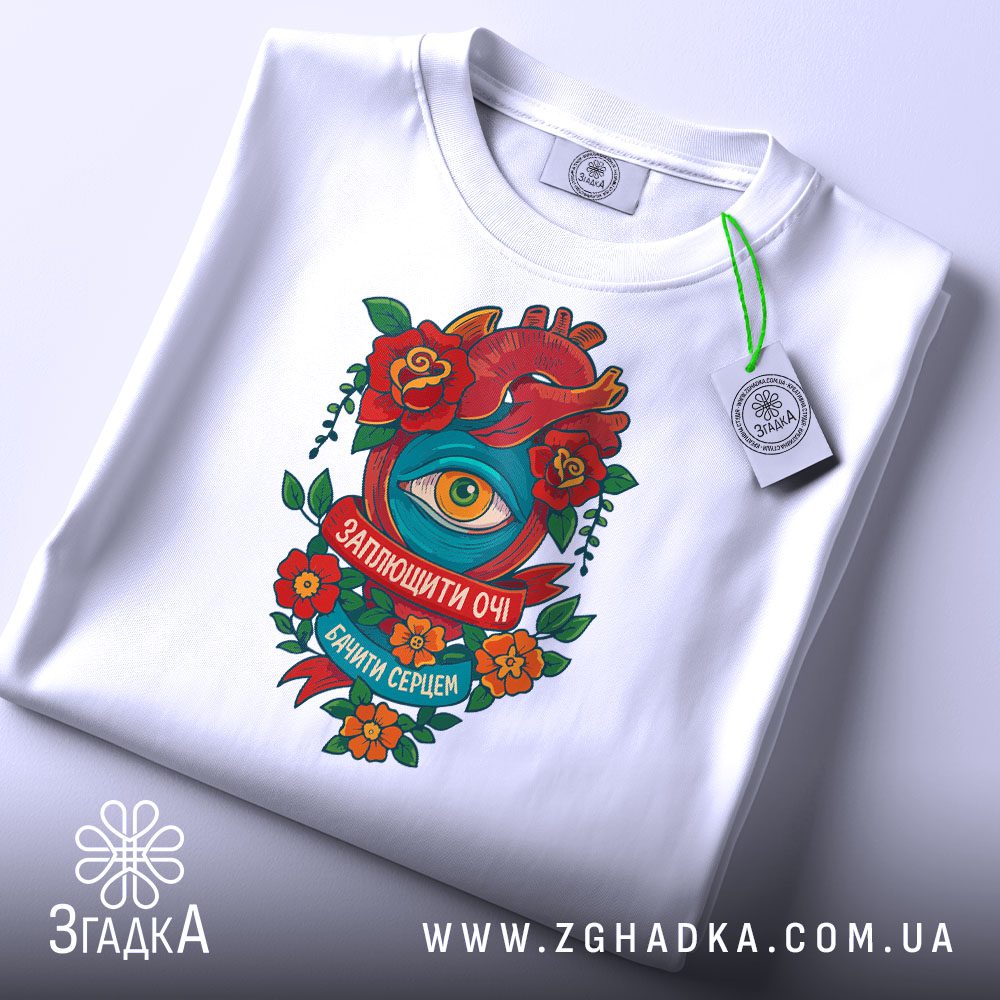 футболка з кобзою — ілюстрація до статті «Футболка з кобзою в українському стилі — Згадка»