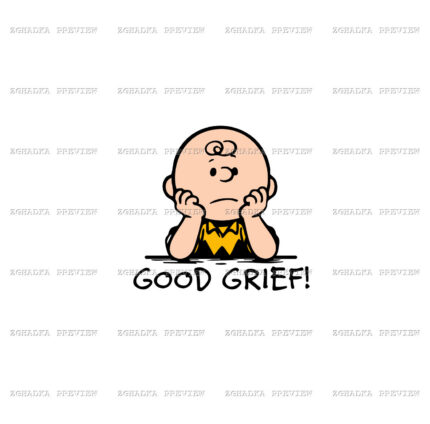 Принт «Good grief! — Чарлі» — прев’ю дизайну