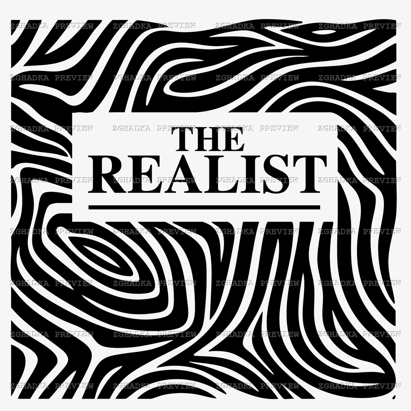 Принт «The Realist» — прев’ю дизайну