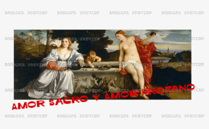 Принт «Amor Sacro y Amor Profano» — прев’ю дизайну