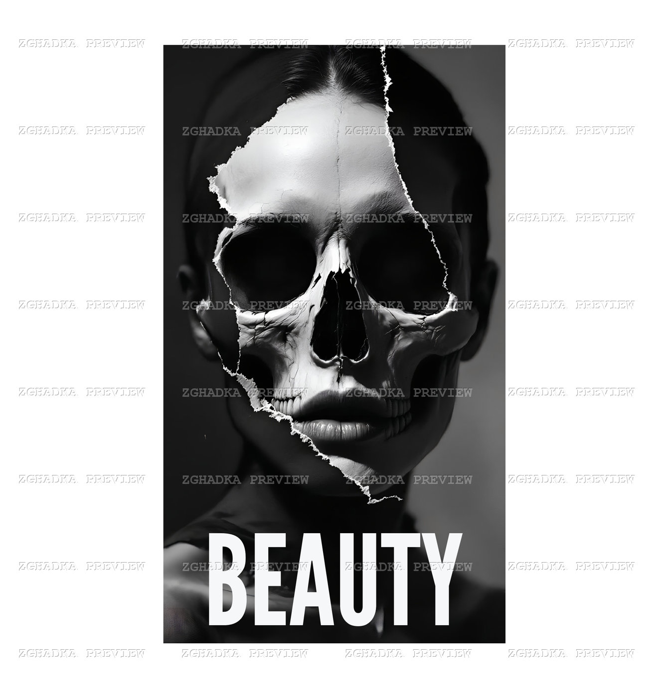 Принт «Beauty — краса без ілюзій» — прев’ю дизайну