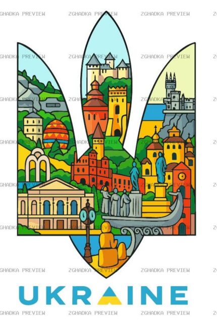 Принт «Герб Україна» — прев’ю дизайну