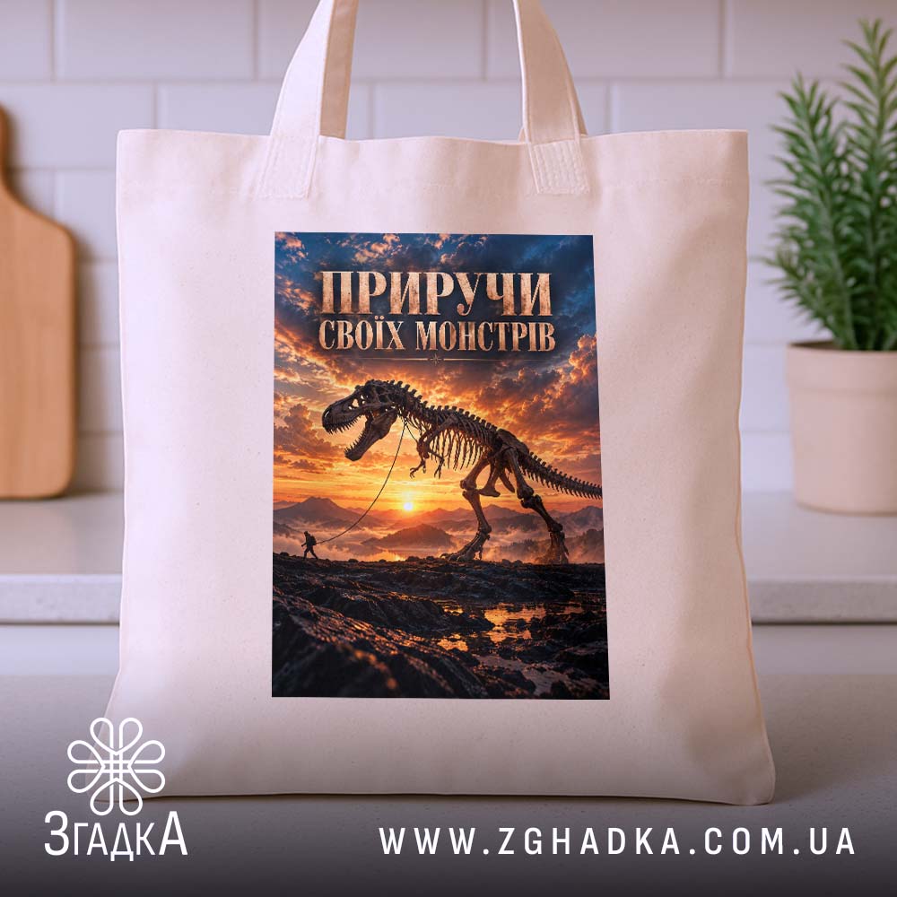 Шопер: детальний вигляд принта, Згадка.