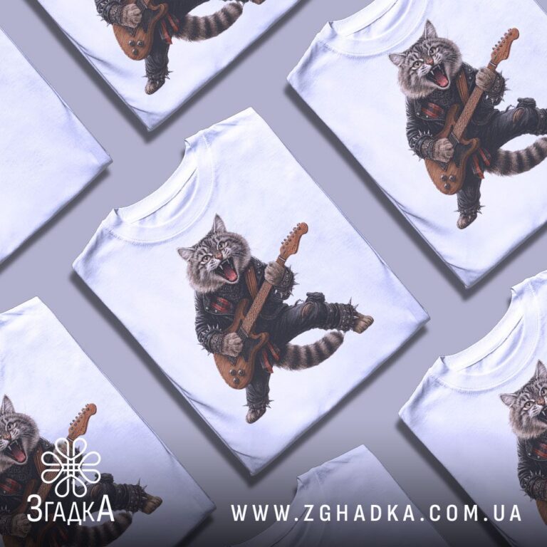 футболка з несподіваною графікою — ілюстрація до статті «Футболка з несподіваною графікою: як здивувати композицією — Згадка»